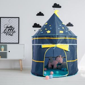 TOY TENTEN DROP KID TENT HOUSE Portable Castle Children TEPEE Play Tent Ball Pool Camping speelgoed Verjaardag Kerstcadeau 230311