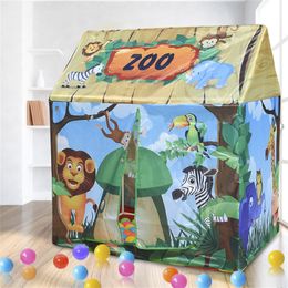 Tenda giocattolo Tenda per animali verde Casa da gioco per bambini Giocattoli 230620
