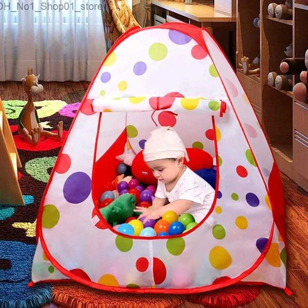 Tentes Tentes pour enfants Ball Pits Tent Ocean Pool Pool intérieur Outdoor Portable Tent pliable PlayPen Playground Toys Infant Baby Children Gift Q231220