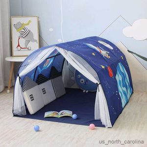 Tentes jouets Enfants Chambre En Plein Air Maison Tente Jouet En Plein Air Garçon Fille Château Amusant Tente Camping Jeu Étanche Ombre Jouer Maison Cadeaux R230830