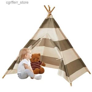 Tentes Tentes Kids Teepee Play Tent Kids Camping Tent Tent Playhouse Intérieur Pliable Tent Tent extérieur Play Tente Toys House Room Decor for Kids L410