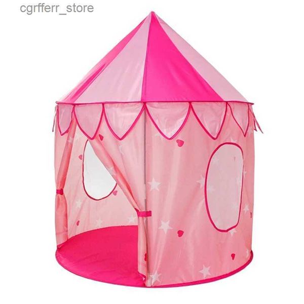 Toys Tents Kids Tent Portable Children pliable Enfants Kids Jame Tent House House Toys Toys intérieure extérieur Yourt Castle Playhouse Toys L410