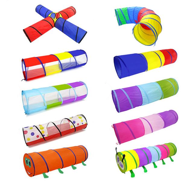 Jouet Tentes Enfants Jouets Ramper Tunnel Portable Enfants En Plein Air Intérieur Tube Enfant Jouer Jeux Garçons Filles De Noël Cadeau D'anniversaire 230719