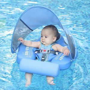 Toy Tents Mambobaby Baby Waist Floating Lying Swimming Ring Pool Toy Swimming Trainer Solid NonInflatable born Baby Swim 230712