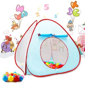 Tentes jouets Portable enfants enfants jouer tentes jardin extérieur pliant bébé jouet tente fille princesse château maison extérieure enfants tente pour bébé Gif 231019