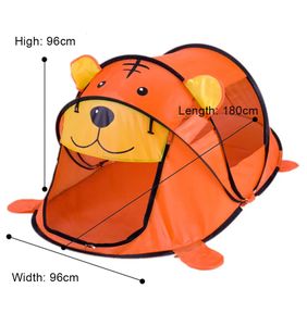 Toy Tents Tente Portable pour enfants dessin animé Wigwam pour enfants enfants jouer maison à l'extérieur grande tente Pop Up jouet tentes intérieure piscine à balles fosse 231019