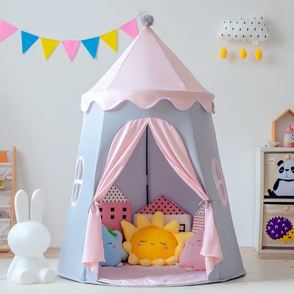 Jouet Tentes Portable Pliant Jeu Tente Maison De Poupée Bonbons Princesse Château Jeu Maison Hommes et Femmes Enfants En Plein Air Cadeaux Jouets Tente Château 230303