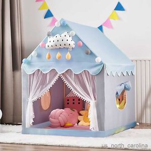 Tentes jouets Portable enfants grande taille Tente château intérieur enfants jouer maison enfants Tente bébé jouer maison enfants bébé cadeaux R230830