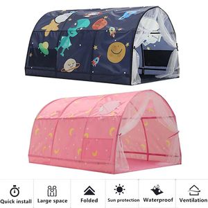 Tentes jouets Portable enfants espace jouets jouer maison pour enfants pliant petite maison tente maison balle fosse piscine tente lit tente filles garçon chambre décor 231019