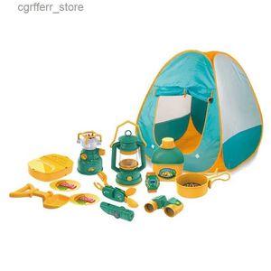 Toy Tents Tent Toys Toys Camping Game Surprise Box Educational Toy Adventure Outdoor Adventure Parent-Child Interactive Toys for Boys Birthday Gift L410