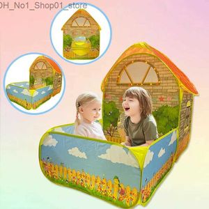 Speelgoedtenten speelgoedtenten voor kinderen oceaan ball zwembad grote ruimte villa tuin cottage prinses kamer kinderen baby strand camping tent speelgoed Q231220