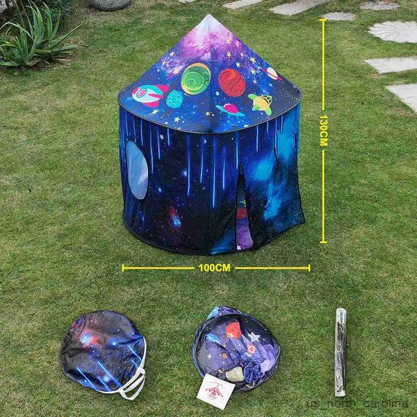 Tentes jouets YARD enfants tente nouveau Design espace maison pour enfants Portable bébé jouer maison enfants espace jouets jouer maison pour enfants R230830