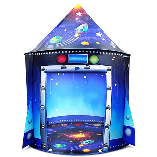 Tiendas de campaña de juguete YARD Kids Tent Space Kids Play House Children Tente Enfant Portable Baby Play House Tipi Kids Space Toys Play House para niños 230620