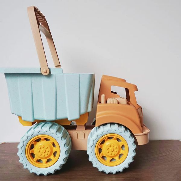 Jouet toys sable camion enfants excavatrice Construction de la voiture plage Sandbox bac à dépotage de véhicules de jeu de jeu de cartes de fouille