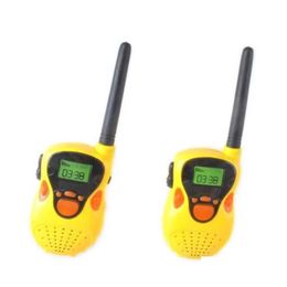 Toy Walkie Talkies 2 pièces enfants jouets 22 talkies-walkie jouet radio bidirectionnelle Uhf longue portée émetteur-récepteur portable enfants cadeau208J7797341 Dhubi