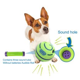 Jouets 10/14cm jouet pour chien amusant rire sons balle animal de compagnie chat chien jouets silicone saut interactif jouet balle d'entraînement pour petits grands chiens