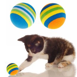 Speelgoed 10 stks kleurrijk huisdierenbal speelgoed interactief ophalen vangende bal kleurrijke eva catching balls voor medium dog puppy home