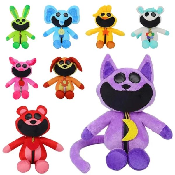 Jouets 30 cm créatures souriantes jouets en peluche marelle CatNap BearHug peluche poupée Kawaii peluche peluche cadeau de noël nouvel an pour les enfants