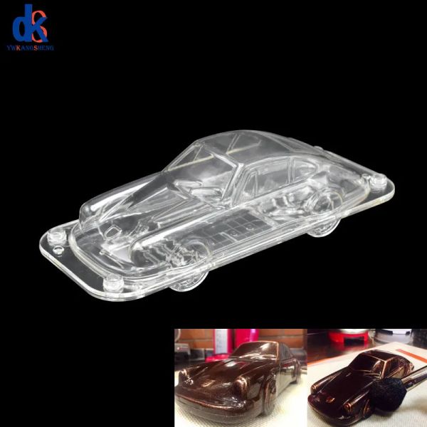 Toys 3D Moule de chocolat en forme de voiture Diy Gâteau fait à la main