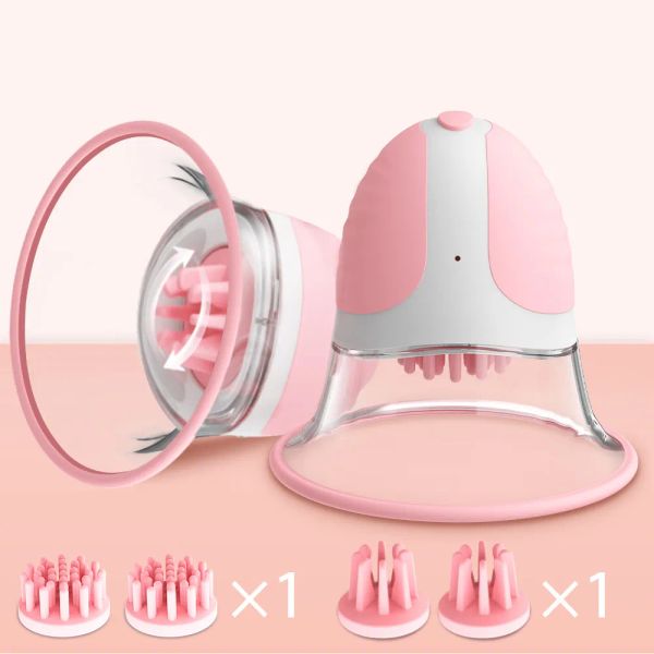 Juguetes AAV Masaje de masaje Vibrador Vibrador Fuerte Estimulador de succión Manual con 10 modos de rotación de vibraciones Juguetes sexuales para mujeres para mujeres