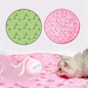 Toys Automatic Cat Toys Motion électrique Undercover Moving Bouncing Rolling Ball Funny Interactive Toy for Indoor Cat Kitty Pet Toy