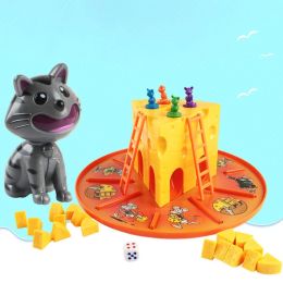 Toys Cat and Mouse Cheese Game ParentChild Game de conseil interactif Toys for Kids Boys and Girls Entertainment