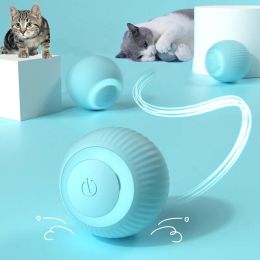 Toys Cat Interactive Ball Smart Cats Toys Electronic Cat Toy Indoor Automatic Rolling Magic Ball Cat Game Accessoires Pet Products