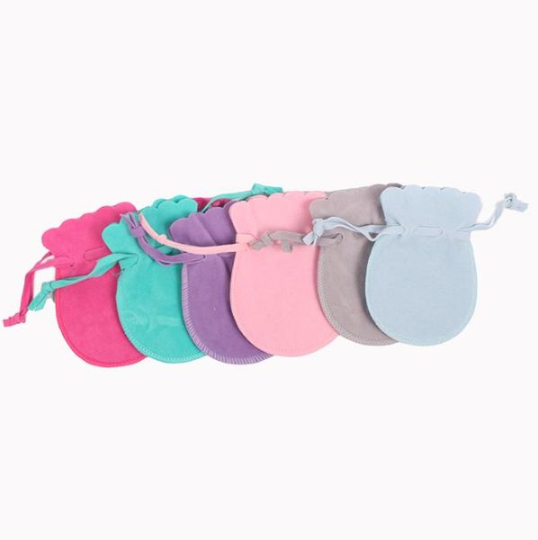 Jouets chat fournitures pour animaux de compagnie maison jardin 50 pièces/lot Dstring Veet sacs cadeaux taille Mti emballage de bijoux pochettes de mariage avec bracelet de bonbons Sachet Ca