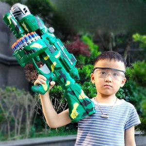 Jouets Cool Nerfs jouet de tir continu Bb série militaire électrique armes à feu pistolet de Sniper à balle molle 240307