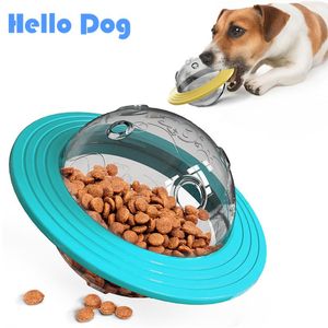 Jouets nourriture pour chien interactif gamelle pour ingestion lente animal de compagnie secouant fuite nourriture boule bol chiot chat alimentation gobelet Intelligence Quotient jouets d'entraînement