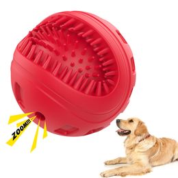 Jouets Jouet grinçant pour chien pour mâcheurs agressifs Jouet à mâcher pour chien Balle de grande race presque indestructible Jouet pour chien en caoutchouc naturel durable et résistant