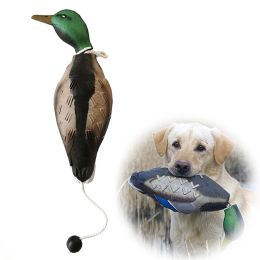 Jouets Jouets pour chiens imitant les jouets pare-chocs de canard mort pour l'entraînement des chiots, les chiens de chasse enseignent le jeu interactif de récupération du canard colvert et de la sauvagine