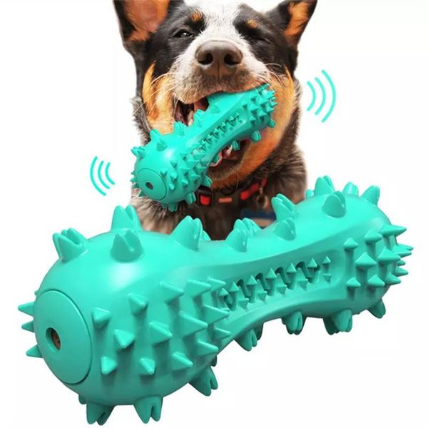 Jouets durables nettoyage des dents jouets pour chiens jouets de puzzle pour les mâcheurs agressifs en caoutchouc sûr à mâcher pour animaux de compagnie gros chiens chiot jouer au jeu soulager l'anxiété