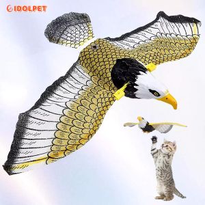 Toys Flying Bird Cat Toy, Electric Eagle Toy, Simulation Bird Interactive Cat Toy, pour Cats Kitten Play Exercice, Toy Hanging For Cats