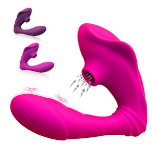 Jouets pour adultes culottes portables vibrateur pour clitoris léchage de chatte jouet clitoris ventouse gode vibrateur stimulateur vaginal boutique sexy Y200410