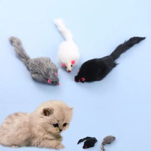 Speelgoed grappig muis pluche speelgoed voor kat speelgoed huisdier kattenspeelgoed zachte muis speelgoed met staartkat interactieve kattenbenodigdheden
