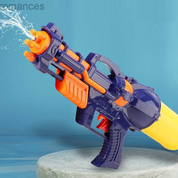 Jouets pistolet pistolet jouets pistolet à eau jouets pour enfants pistolet à eau à tirer garçon pistolets à eau pneumatiques manuels grands pistolets de levage piscine jouets de plein air 240307