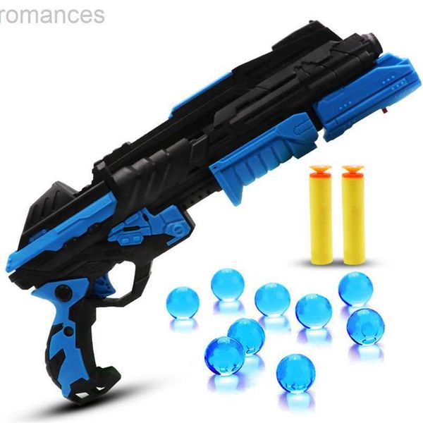 Juguetes Pistola Luz infrarroja Pistola de juguete Agua Suave Bala Juego nocturno para niños Arma De Brinquedo Juguetes para niños al aire libre 240306