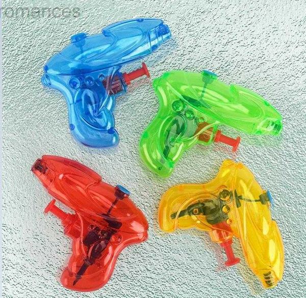 Jouets pistolet enfants jouets de sable Mini pistolet à eau transparent plage extérieure pistolets Blaster portables pour enfants jeux de plage d'été 240306