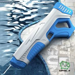 Jouets pistolet pistolet à eau jouets pistolets à eau automatiques électriques avec haute capacité pour enfant le plus fort Super trempage jouets de plein air meilleure qualité 240307