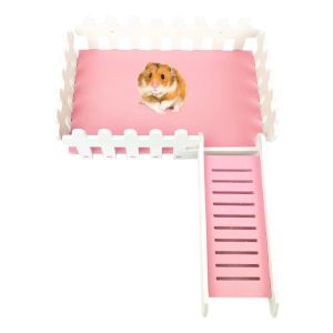 Toys Hamster Toys grimpant échelle hamster cage échelle jouant plate-forme drôle de petit animal stand toys for Guinée Pig Rabbit Rats