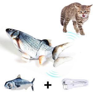 Jouets HOOPET électronique chat de compagnie jouet électrique USB charge Simulation poissons jouets pour chien chat à mâcher jouer mordre fournitures