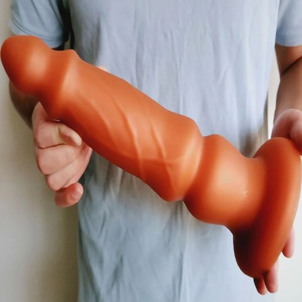 Toys Hot vendant un gode énorme gant de bouchons de bouchon anal à bouchon anal anal stimulation anus vaginal de la prostate Big Dildo Faloimetor pour les femmes