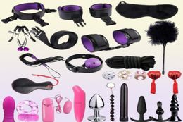 Juguetes marido y esposa alter alter adulto sm26 piezas PU PU Milk Patch Anal Plug Anal Multi Combination Fun Products Y0RJ1178571