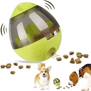 Jouets interactifs pour chats et chiens, balle de friandises IQ, jouets plus intelligents pour animaux de compagnie, distributeur de nourriture pour chats, balles d'entraînement, fournitures pour animaux de compagnie