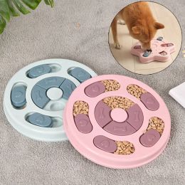 Jouets Puzzle interactif jouets pour animaux de compagnie pour chiens chats animaux assiette d'alimentation lente bol chiot gros chien jouets mascotas produits honden speelgoed