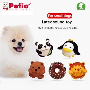Jouets japonais Petio chien jouet Vocal Teddy Corgi poméranien petit chien anti-alésage artefact résistant aux morsures chiots molaire jouet