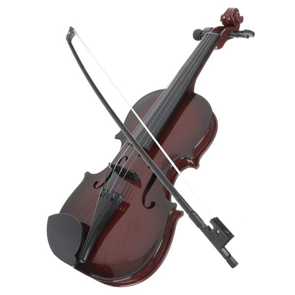 Giocattoli per bambini simulato violino strumento musicale in plastica musicale bambini giocati da bambino 231225