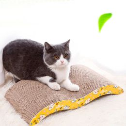 Toys Kitten Cat Scratching Board golfklauw klauwmolen Wearresistente antiscratch Cat Scratcher Toys Pet Cat Accessoires