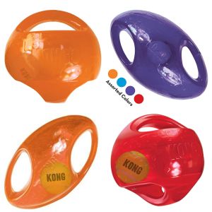 Speelgoed L/XL maat KONG Jumbler Ball hondenspeelgoed, kleur varieert